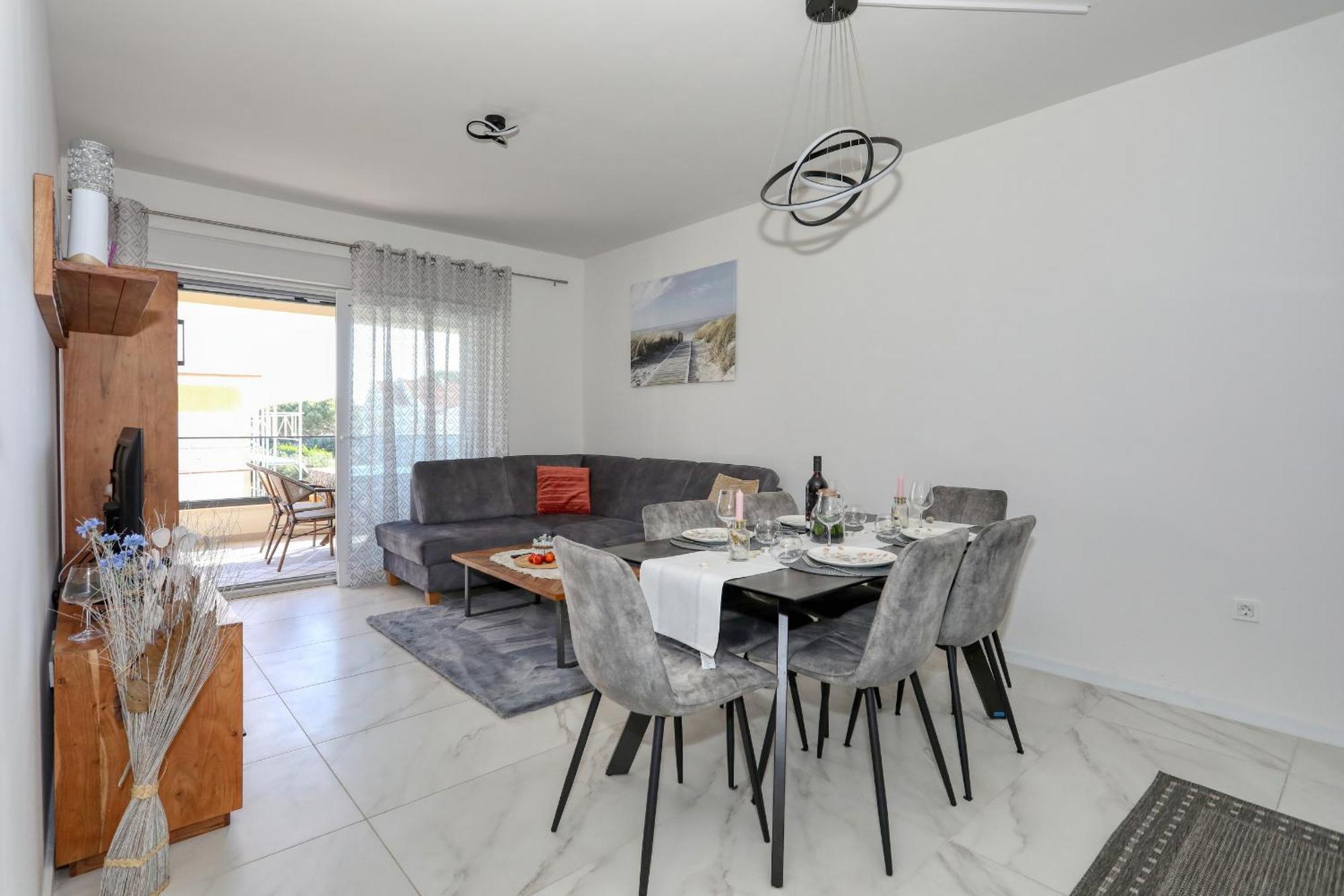 Apartment Relex With Pool & Jacuzzi Привлака Экстерьер фото